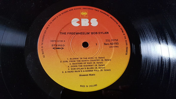 Bob Dylan : The Freewheelin' Bob Dylan