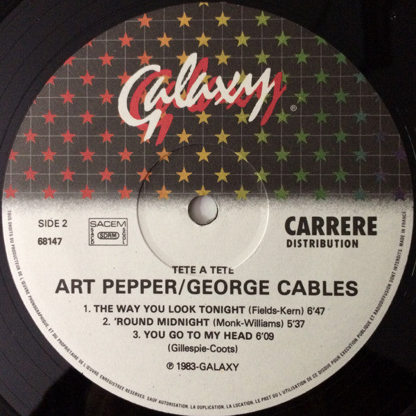 Art Pepper / George Cables