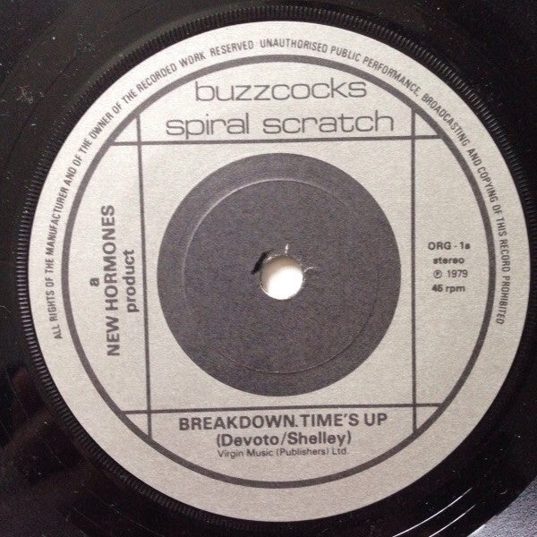 Buzzcocks : Spiral scratch