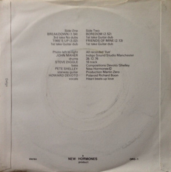 Buzzcocks : Spiral scratch