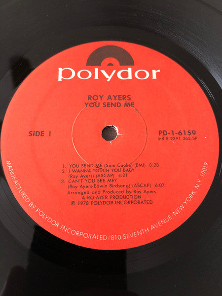 Roy Ayers : You send me