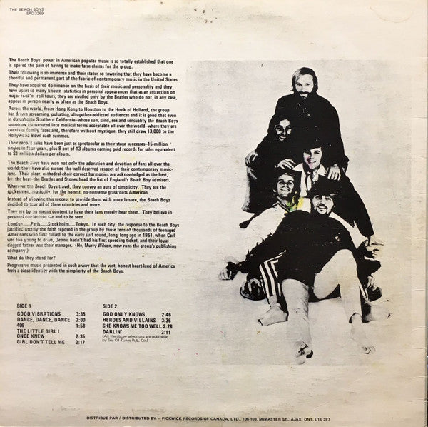 The Beach Boys :  Good Vibrations