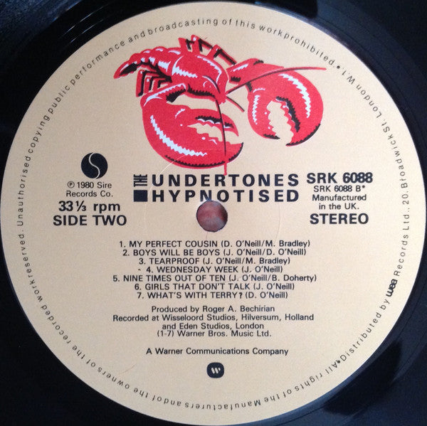 The Undertones : Hypnotised