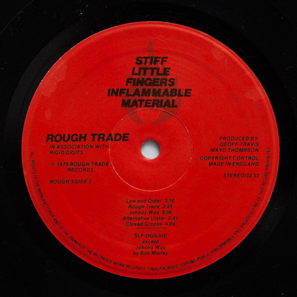 Stiff Little Fingers: Inflammable Material