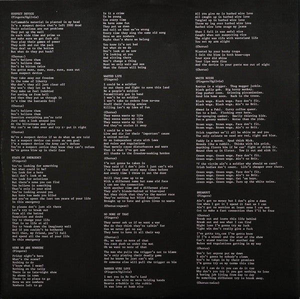 Stiff Little Fingers: Inflammable Material