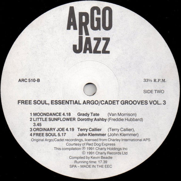 Various – Free Soul - Essential Argo / Cadet Grooves Vol. 3