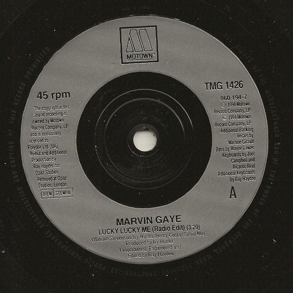 Marvin Gaye – Lucky Lucky Me