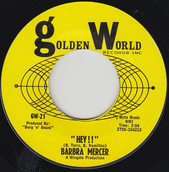 Barbra Mercer : Can't stop loving you baby