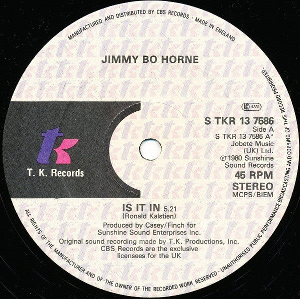 Jimmy Bo Horne : Spank