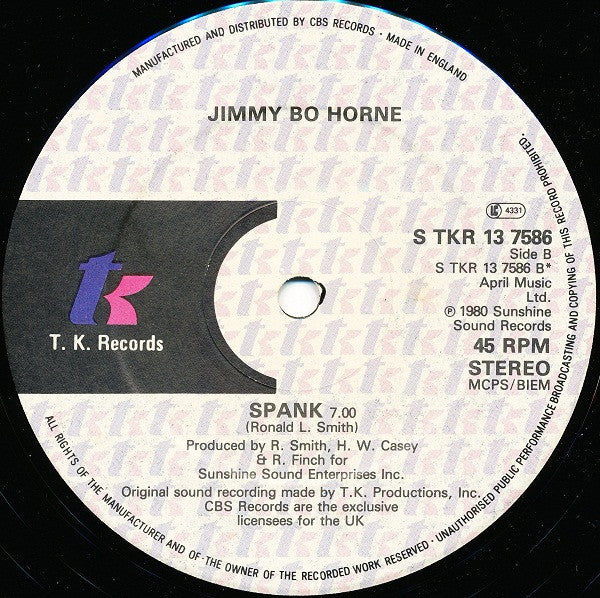 Jimmy Bo Horne : Spank