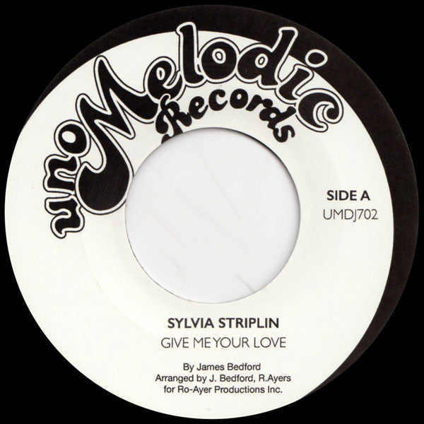 Sylvia Striplin : Giving me your love