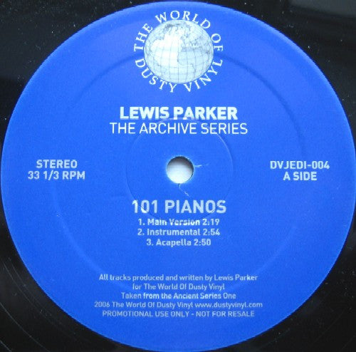 Lewis Parker : The Archive Series