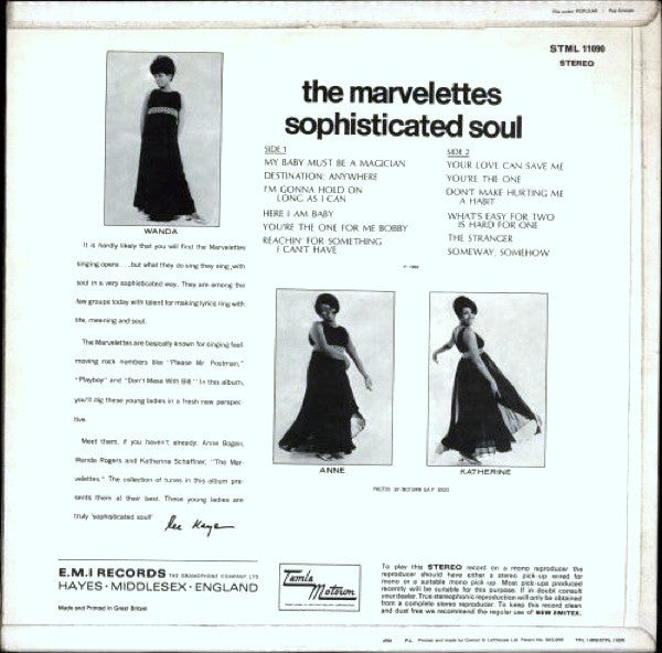 The Marvelettes : Sophisticated soul