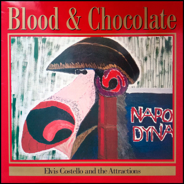 Elvis Costello & The Attractions : Blood & Chocolate, Damont pressing