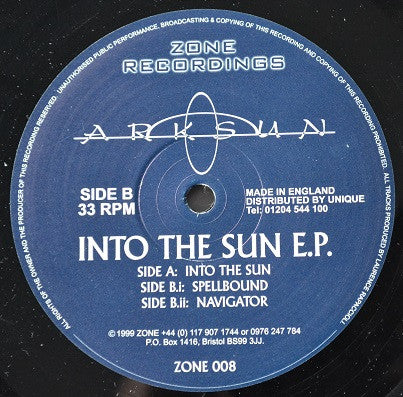 Arksun – Into The Sun E.P.