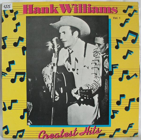 Hank Williams ‎– Greatest Hits Vol. 1