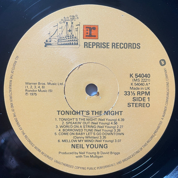 Neil Young – Tonight's The Night