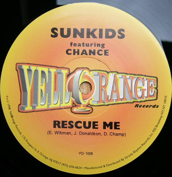 Sunkids Featuring Chance – Rescue Me