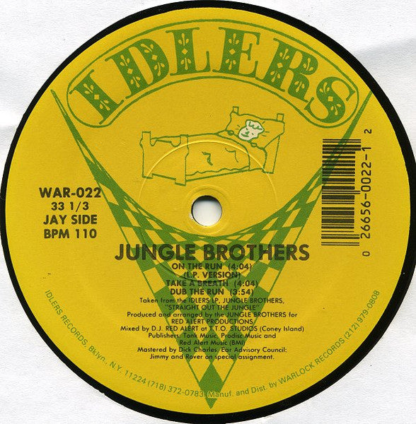 Jungle Brothers – On The Run / Ill House You