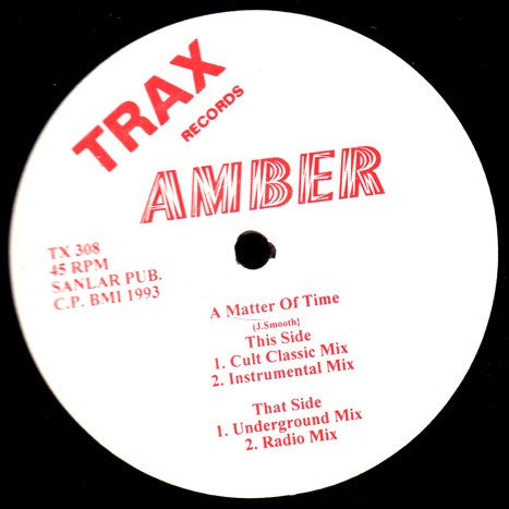 Amber ‎– A Matter Of Time