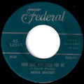 Marva Whitney ‎– Your Love Was Good For Me / Saving My Love For My Baby