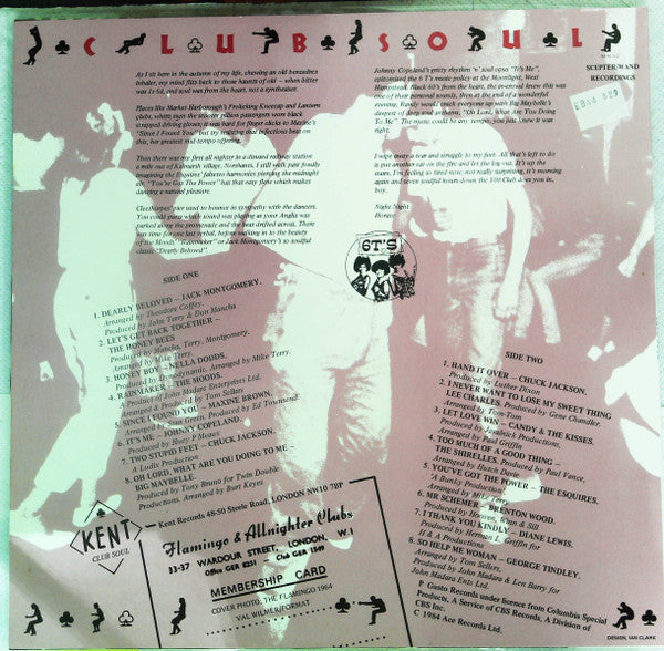 Various ‎– Club Soul