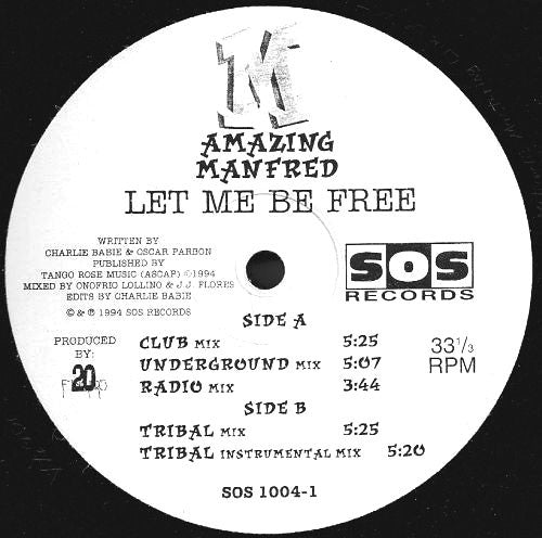 Amazing Manfred – Let Me Be Free