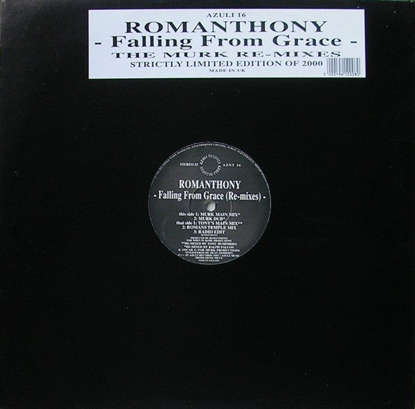 Romanthony ‎– Falling From Grace (Re-Mixes)