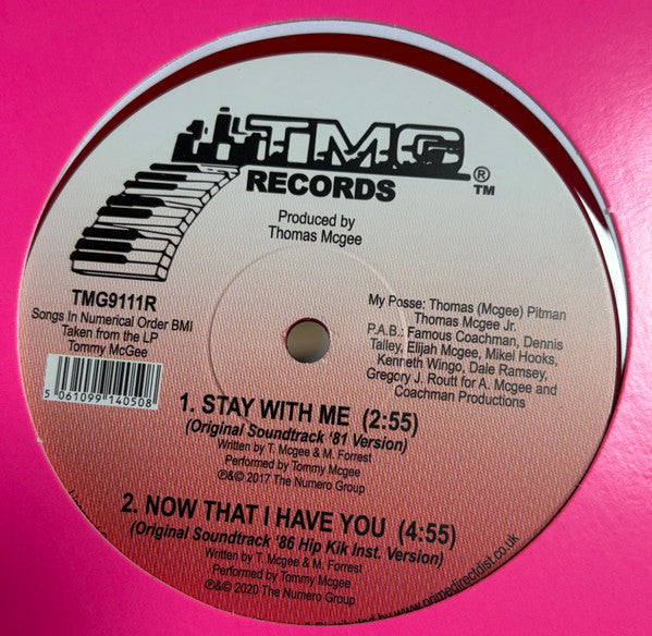Tommy McGee ‎– Now That I Have You