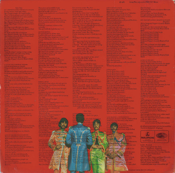 The Beatles ‎– Sgt. Pepper's Lonely Hearts Club Band