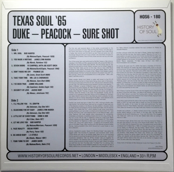 Various ‎– Texas Soul '65