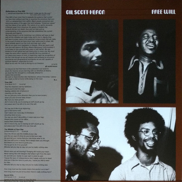 Gil Scott-Heron – Free Will