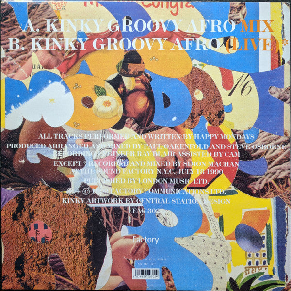 Happy Mondays ‎– Kinky Groovy Afro