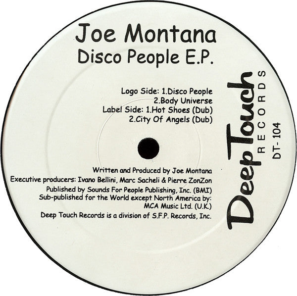Joe Montana – Disco People E.P.