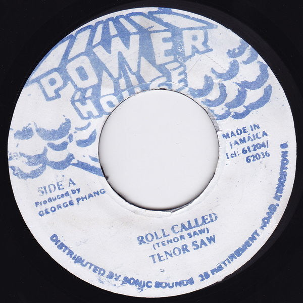 Tenor Saw – Roll Called