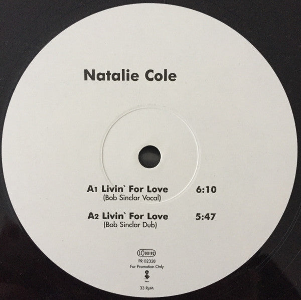 Natalie Cole ‎– Livin' For Love