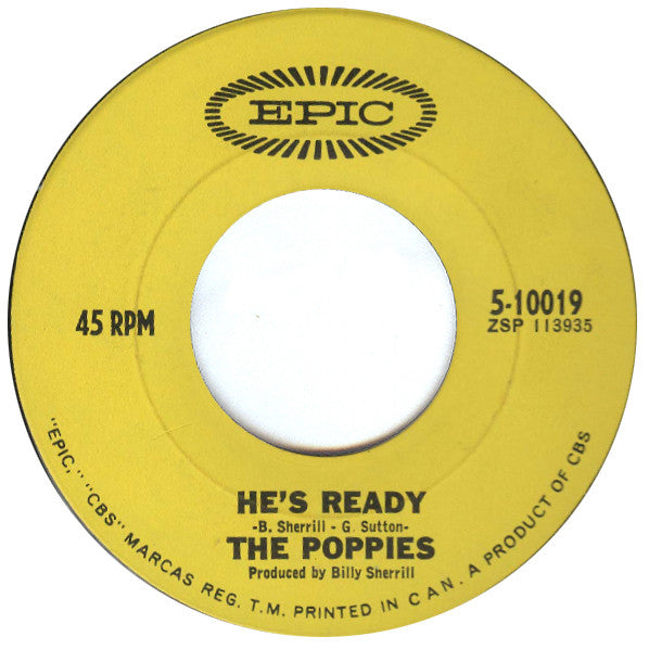 The Poppies ‎– He's Ready / He's Got Real Love