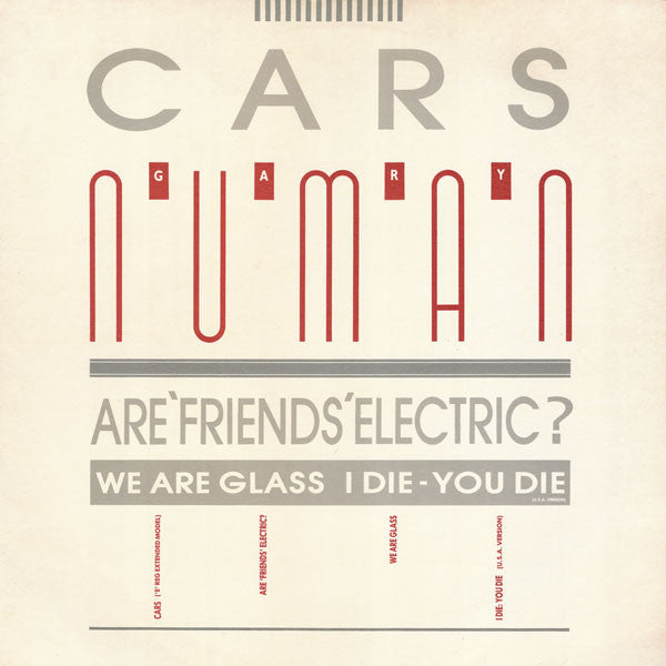 Gary Numan – Cars