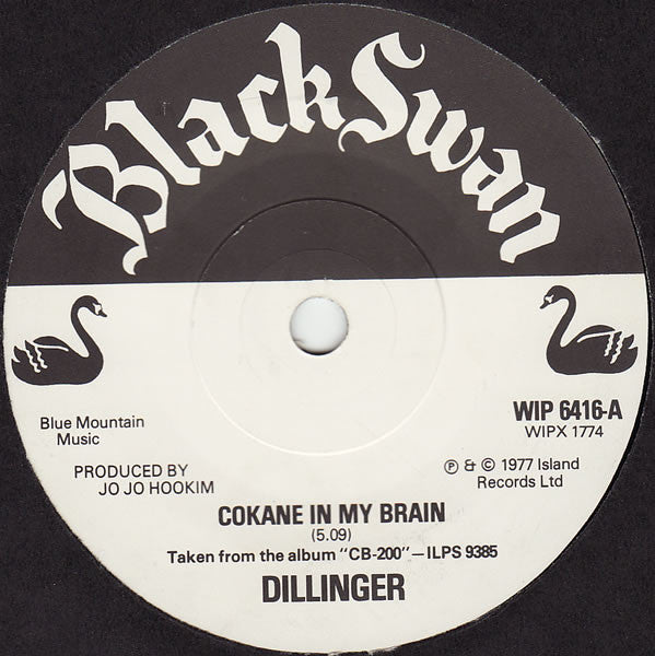 Dillinger ‎– Cokane In My Brain