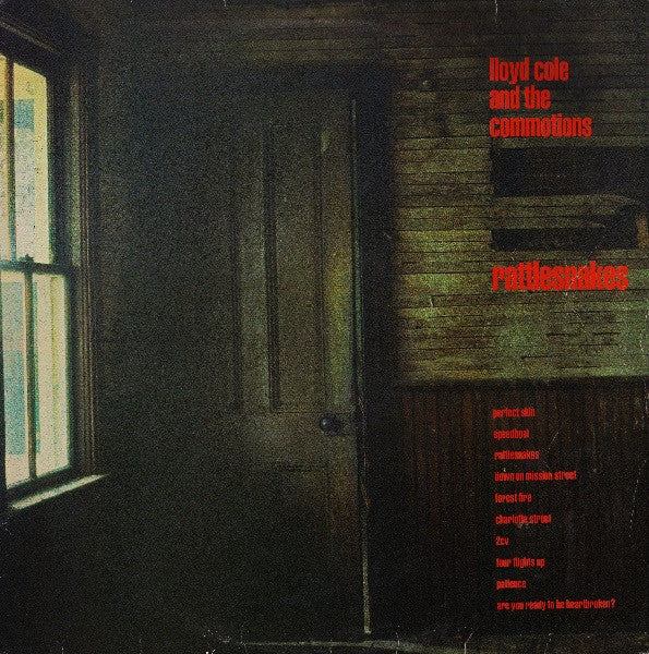 Lloyd Cole And The Commotions ‎– Rattlesnakes