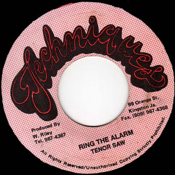 Tenor Saw – Ring The Alarm